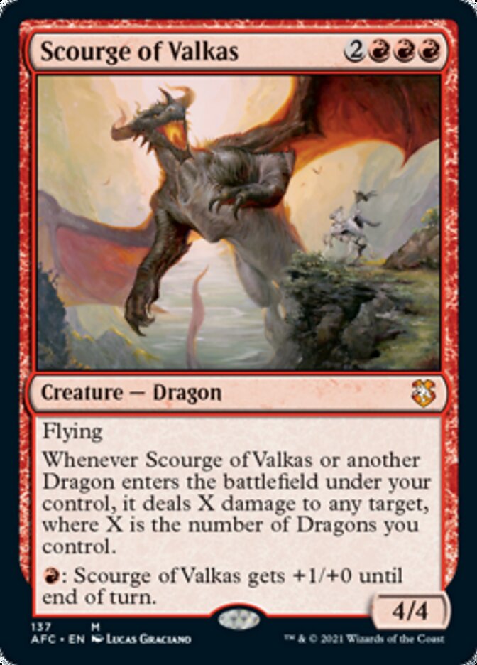 Magic | Scourge of Valkas [Dungeons & Dragons: Adventures in the Forgotten Realms Commander] | The Nerd Merchant