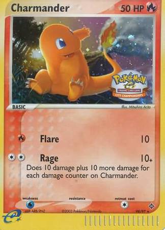 Pokemon | Charmander (98/97) (City Championship Promo) [EX: Dragon] | The Nerd Merchant