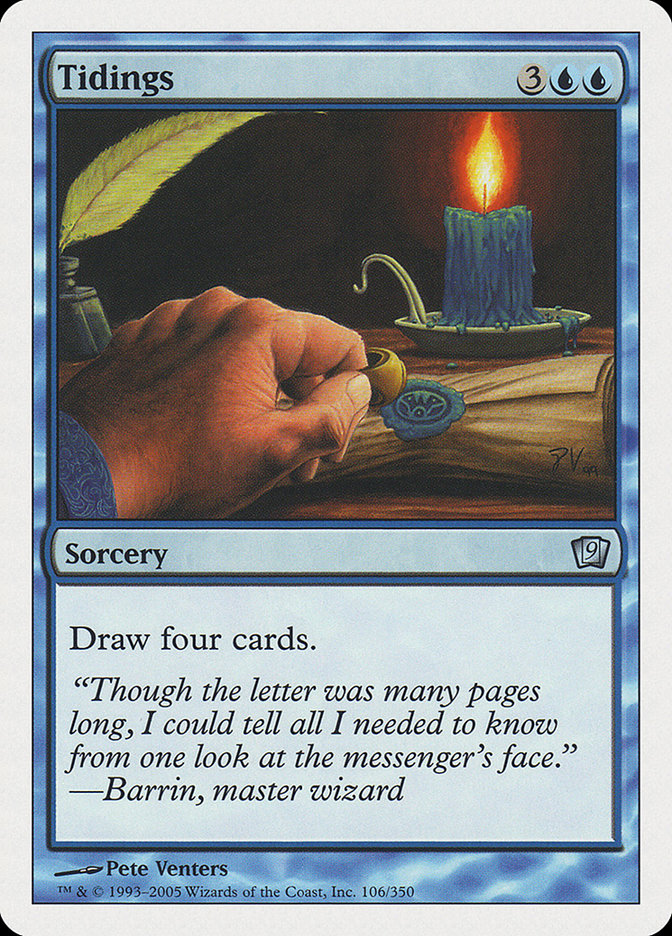Magic | Tidings [Ninth Edition] | The Nerd Merchant
