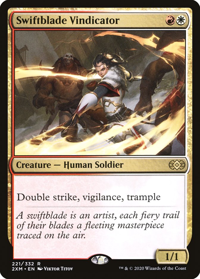 Magic | Swiftblade Vindicator [Double Masters] | The Nerd Merchant