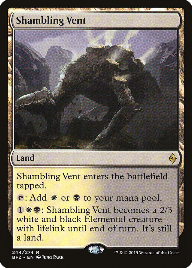 Magic | Shambling Vent [Battle for Zendikar] | The Nerd Merchant