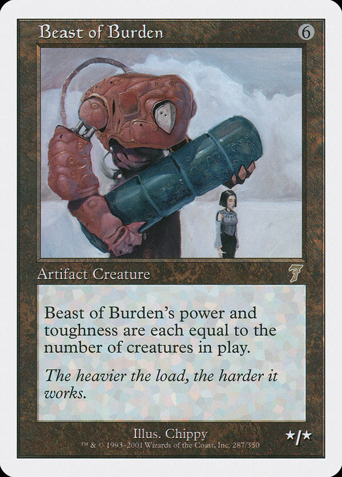Magic | Beast of Burden [Seventh Edition] | The Nerd Merchant