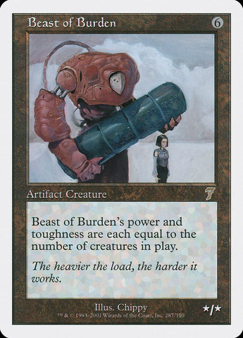 Magic | Beast of Burden [Seventh Edition] | The Nerd Merchant