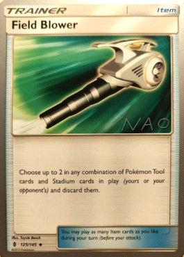 Pokemon | Field Blower (125/145) (Buzzroc - Naohito Inoue) [World Championships 2018] | The Nerd Merchant