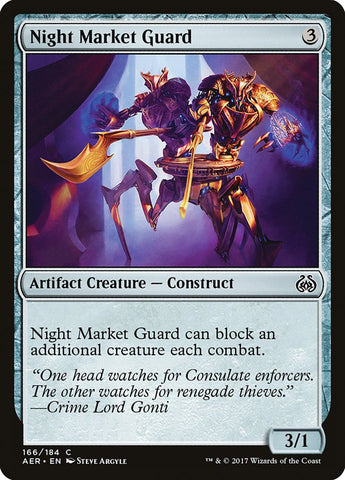 Magic | Night Market Guard [Aether Revolt] | The Nerd Merchant