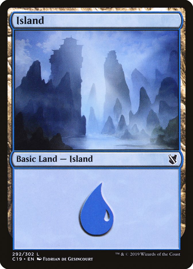 Magic | Island (292) [Commander 2019] | The Nerd Merchant