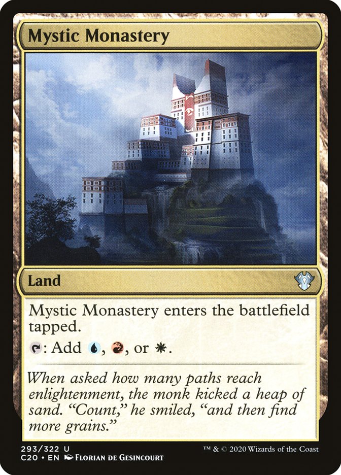 Magic | Mystic Monastery [Commander 2020] | The Nerd Merchant