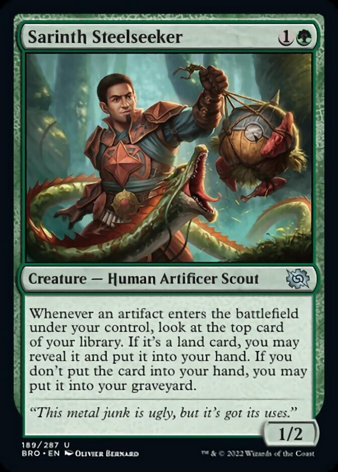 Magic | Sarinth Steelseeker [The Brothers' War] | The Nerd Merchant