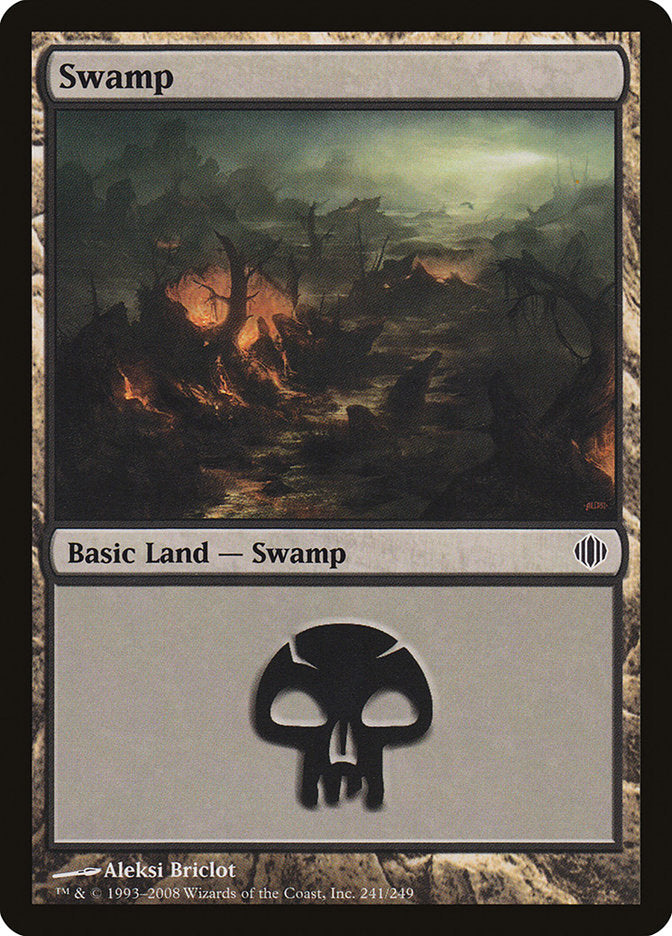 Magic | Swamp (241) [Shards of Alara] | The Nerd Merchant
