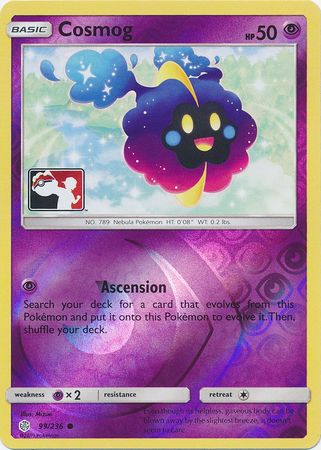 Pokemon| Cosmog (99/236) (Pokemon Club Special Print) [Sun & Moon: Cosmic Eclipse] | The Nerd Merchant