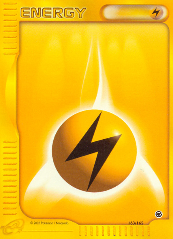 Pokemon | Lightning Energy (163/165) [Expedition: Base Set] | The Nerd Merchant
