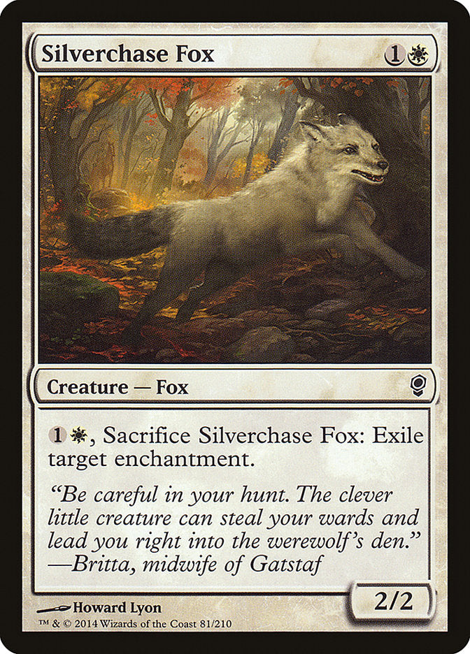 Magic | Silverchase Fox [Conspiracy] | The Nerd Merchant