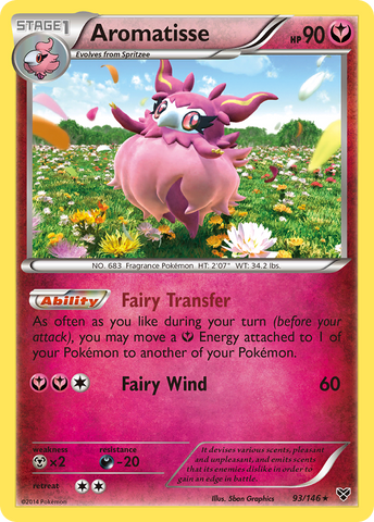 Pokemon | Aromatisse (93/146) [XY: Base Set] | The Nerd Merchant