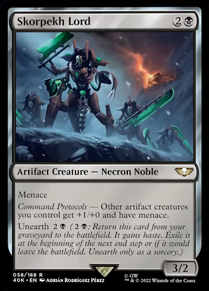 Magic | Skorpekh Lord (Surge Foil) [Warhammer 40,000] | The Nerd Merchant