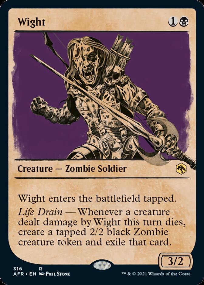 Magic | Wight (Showcase) [Dungeons & Dragons: Adventures in the Forgotten Realms] | The Nerd Merchant