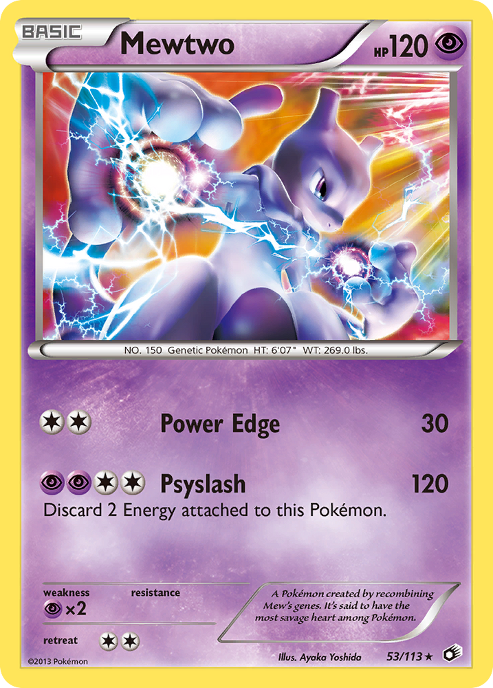 Pokemon | Mewtwo (53/113) [Black & White: Legendary Treasures] | The Nerd Merchant
