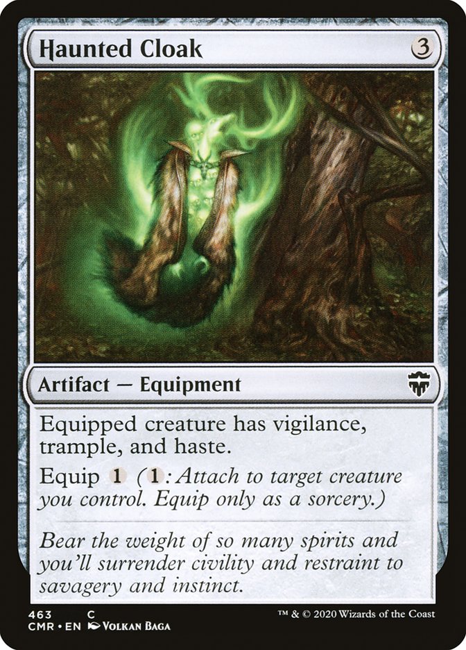 Magic | Haunted Cloak (463) [Commander Legends] | The Nerd Merchant