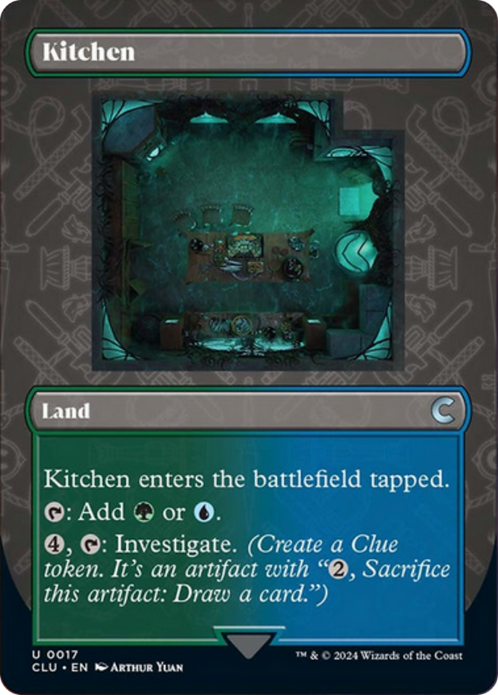 Magic | Kitchen (Borderless) [Ravnica: Clue Edition] | The Nerd Merchant