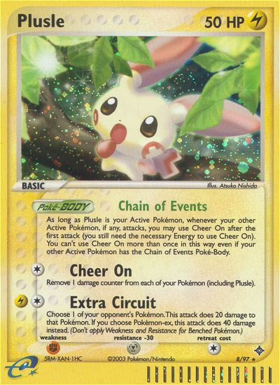 Pokemon | Plusle (8/97) [EX: Dragon] | The Nerd Merchant