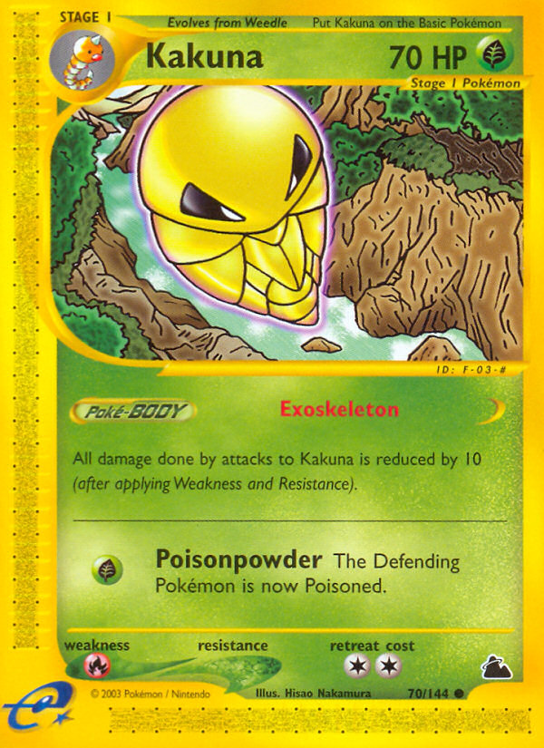 Pokemon | Kakuna (70/144) [Skyridge] | The Nerd Merchant