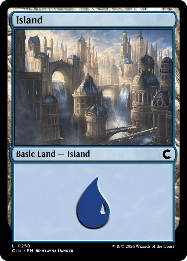 Magic | Island (0258) [Ravnica: Clue Edition] | The Nerd Merchant