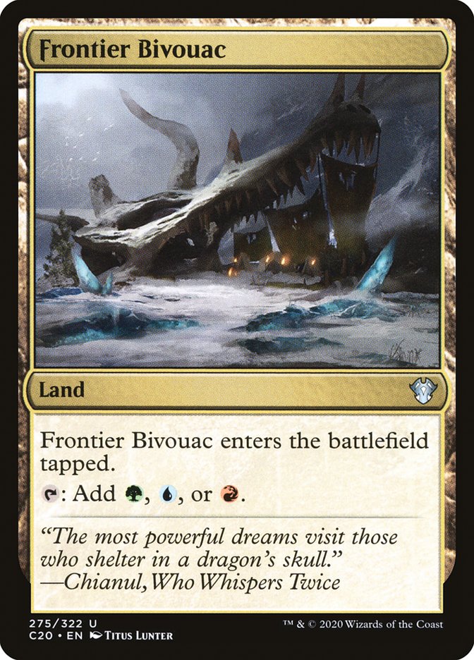 Magic | Frontier Bivouac [Commander 2020] | The Nerd Merchant