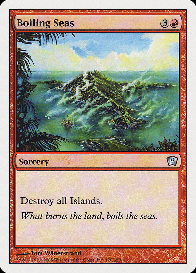 Magic | Boiling Seas [Ninth Edition] | The Nerd Merchant