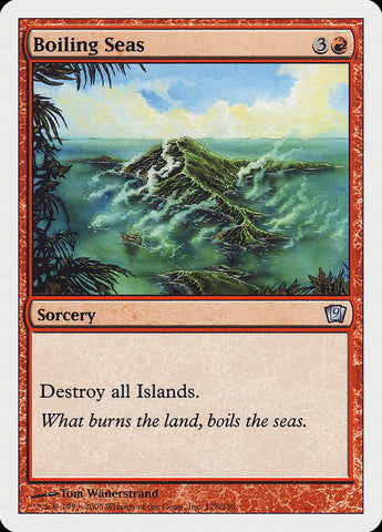 Magic | Boiling Seas [Ninth Edition] | The Nerd Merchant