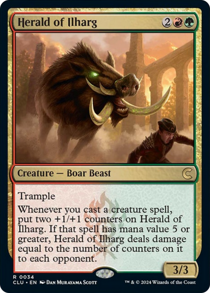 Magic | Herald of Ilharg [Ravnica: Clue Edition] | The Nerd Merchant