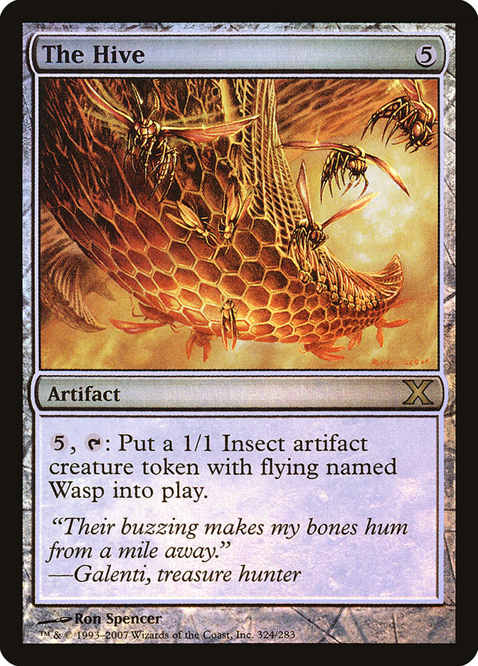 Magic | The Hive (Premium Foil) [Tenth Edition] | The Nerd Merchant