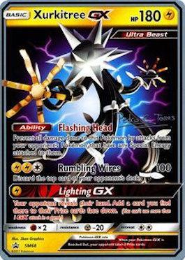 Pokemon | Xurkitree GX (SM68) (Dragones y Sombras - Pedro Eugenio Torres) [World Championships 2018] | The Nerd Merchant