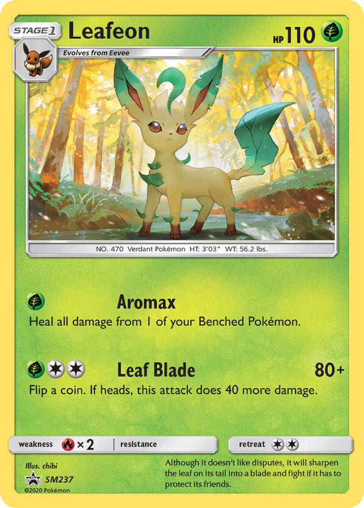 Pokemon | Leafeon (SM237) [Sun & Moon: Black Star Promos] | The Nerd Merchant