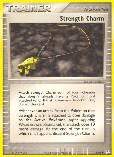 Pokemon | Strength Charm (74/95) [EX: Team Magma vs Team Aqua] | The Nerd Merchant