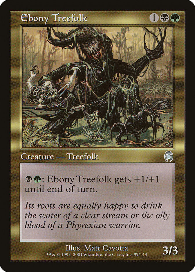 Magic | Ebony Treefolk [Apocalypse] | The Nerd Merchant