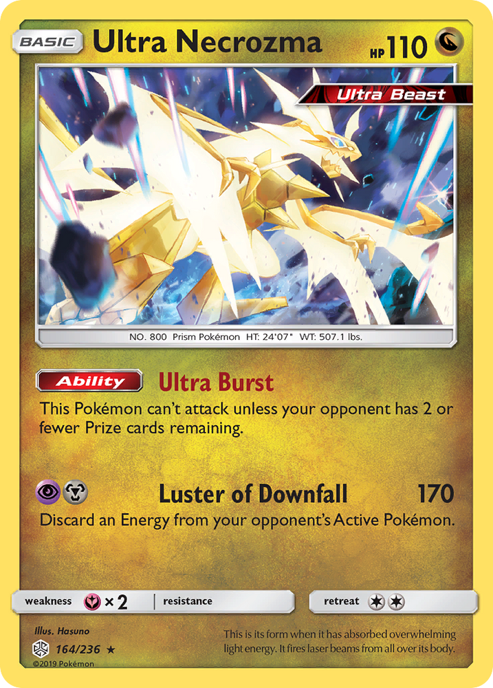 Pokemon| Ultra Necrozma (164/236) [Sun & Moon: Cosmic Eclipse] | The Nerd Merchant