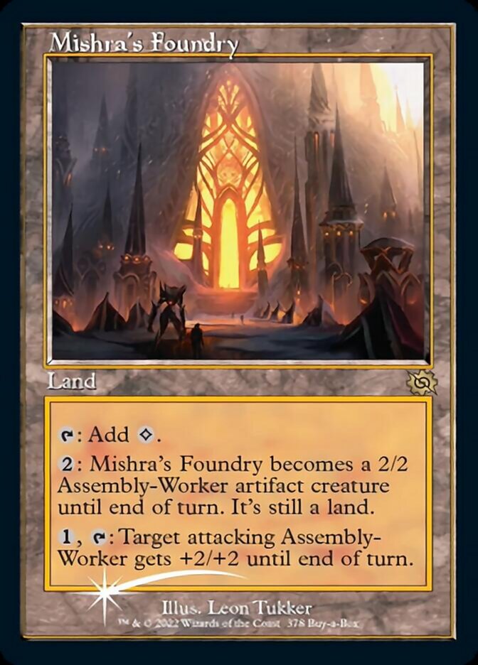 Magic | Mishra's Foundry (Retro) (Buy-a-Box) [The Brothers' War] | The Nerd Merchant