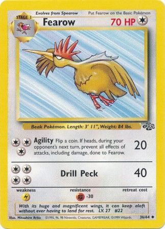 Pokemon | Fearow (36/64) [Jungle Unlimited] | The Nerd Merchant