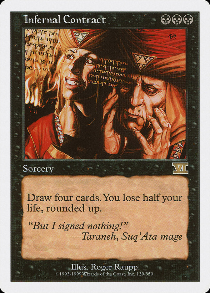 Magic | Infernal Contract [Classic Sixth Edition] | The Nerd Merchant