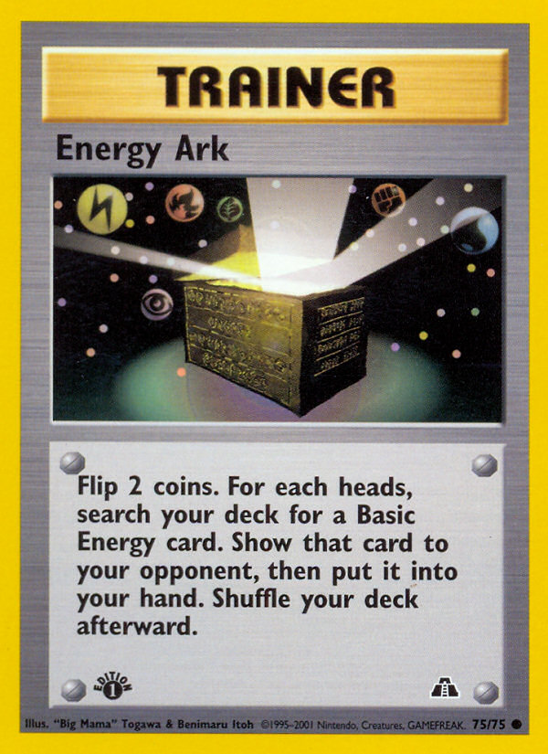 Pokemon | Energy Ark (75/75) [Neo Discovery 1st Edition] | The Nerd Merchant