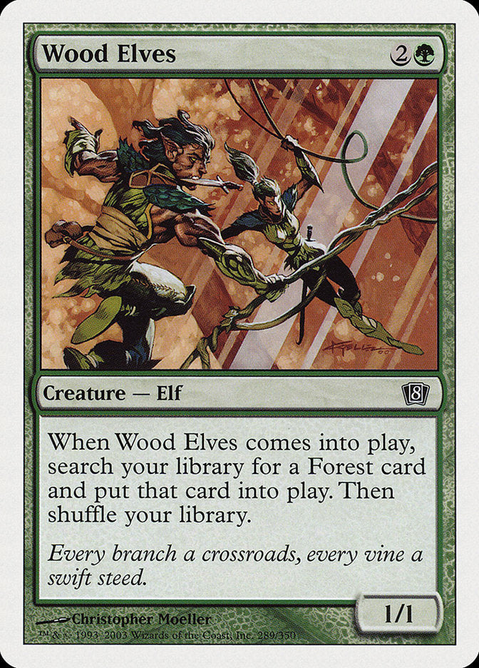 Magic | Wood Elves [Eighth Edition] | The Nerd Merchant