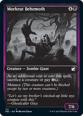 Magic | Morkrut Behemoth [Innistrad: Double Feature] | The Nerd Merchant