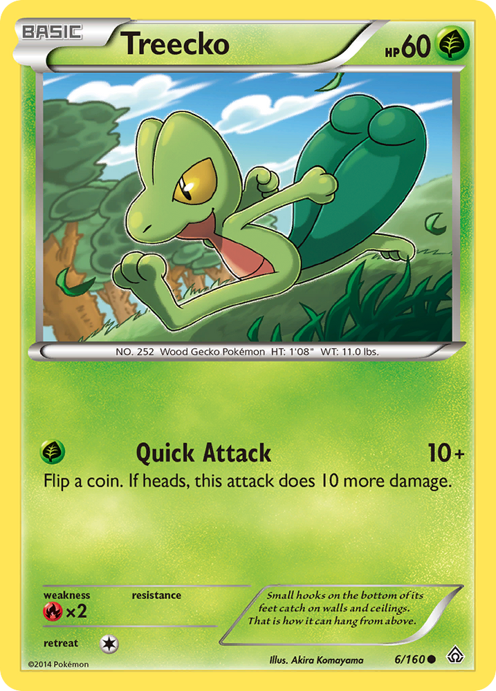 Pokemon | Treecko (6/160) [XY: Primal Clash] | The Nerd Merchant