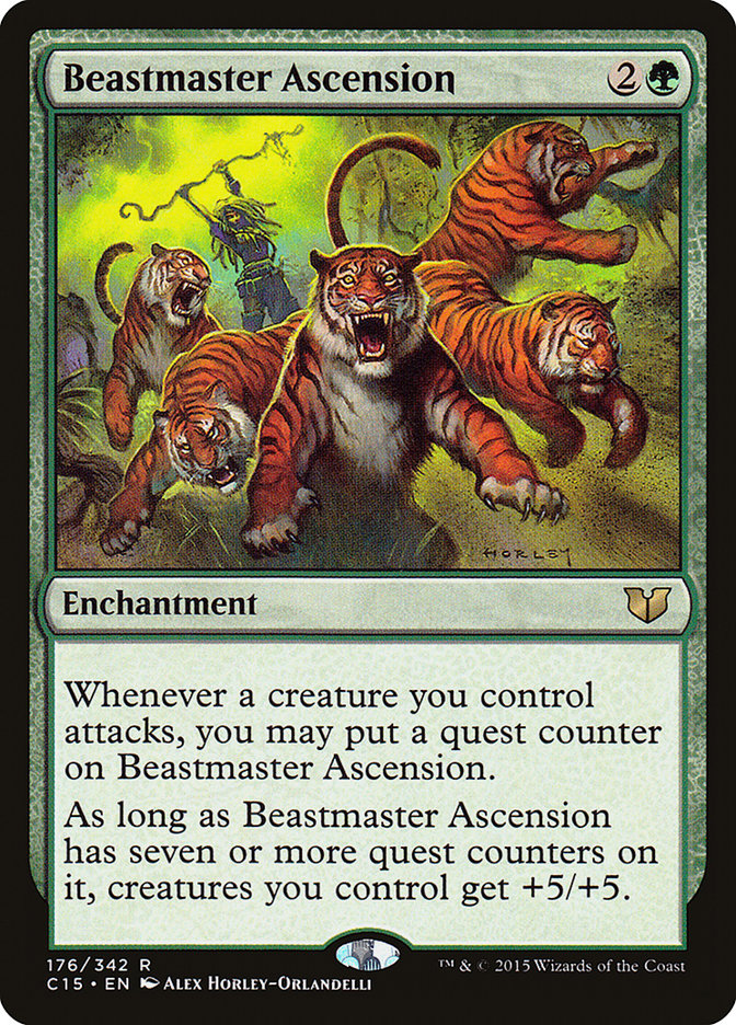 Magic | Beastmaster Ascension [Commander 2015] | The Nerd Merchant