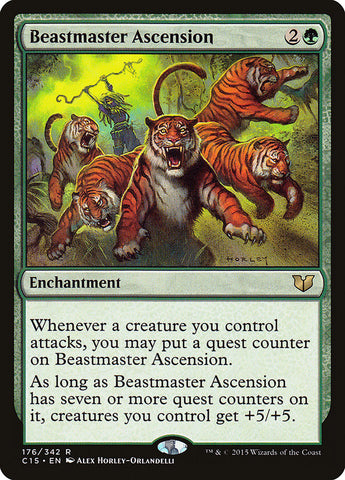 Magic | Beastmaster Ascension [Commander 2015] | The Nerd Merchant