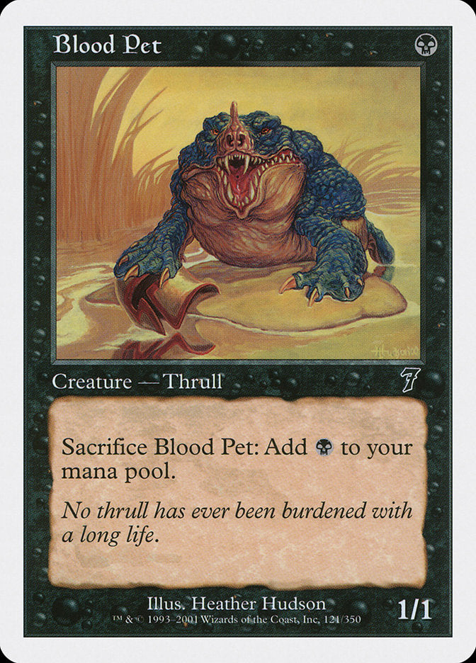 Magic | Blood Pet [Seventh Edition] | The Nerd Merchant
