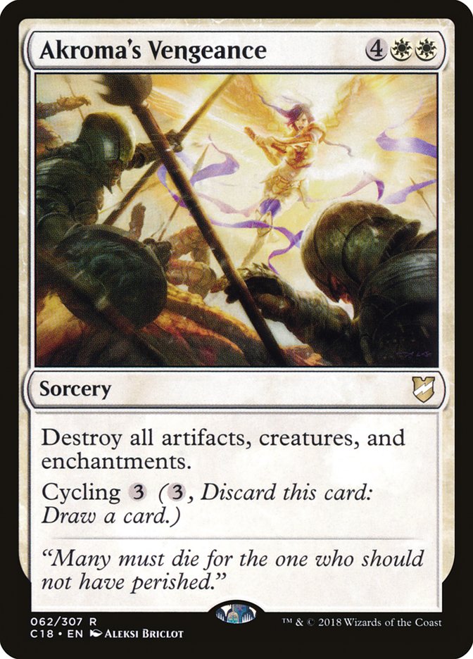 Magic | Akroma's Vengeance [Commander 2018] | The Nerd Merchant