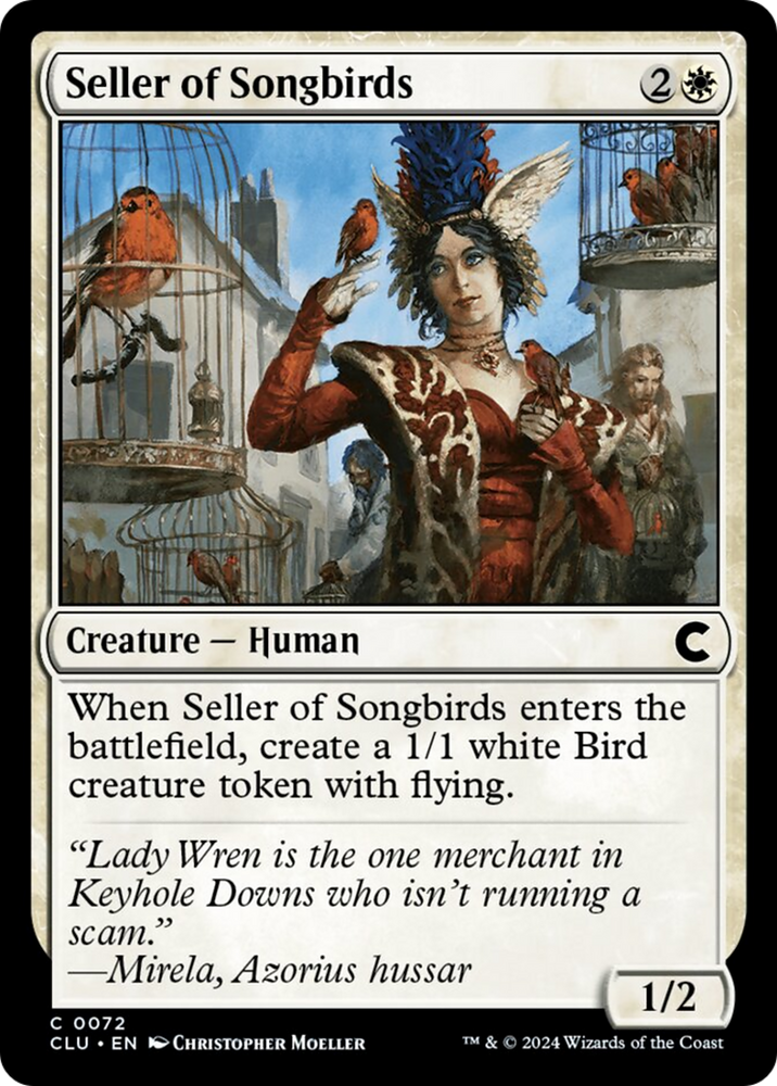 Magic | Seller of Songbirds [Ravnica: Clue Edition] | The Nerd Merchant