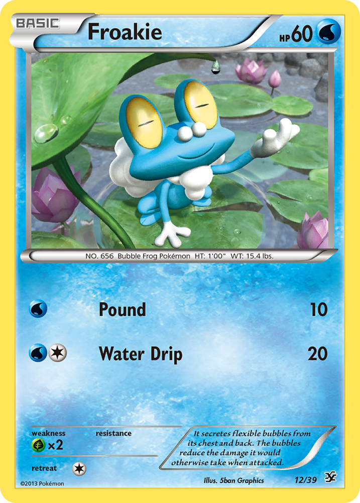 Pokemon| Froakie (12/39) [XY: Kalos Starter Set] | The Nerd Merchant