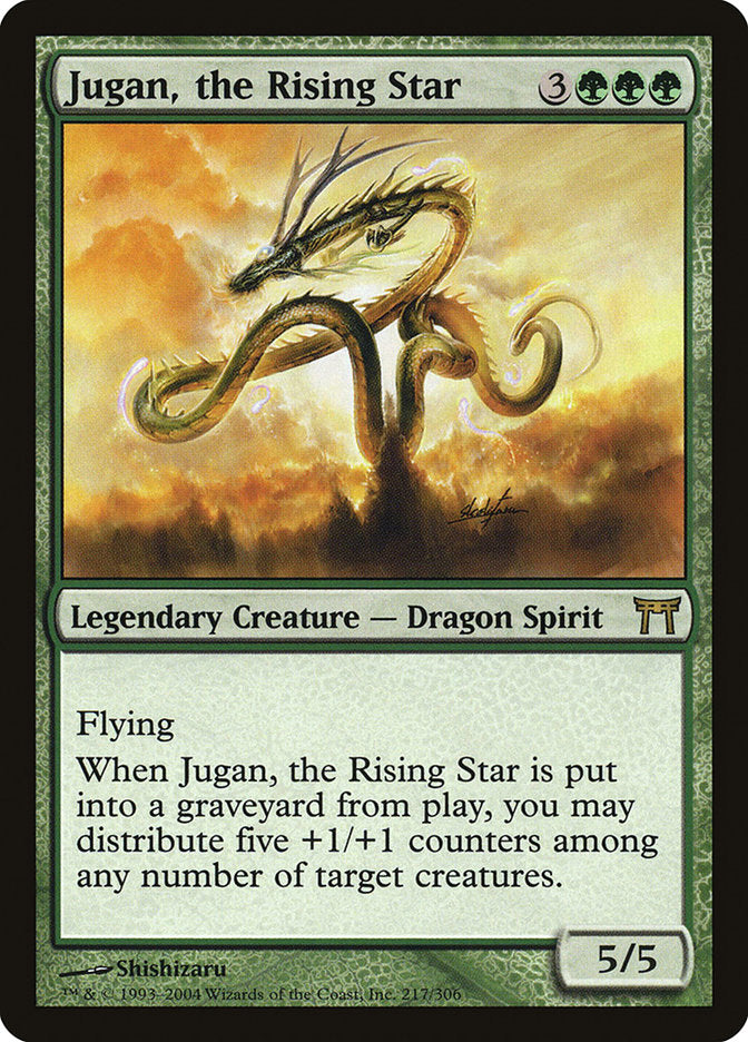 Magic | Jugan, the Rising Star [Champions of Kamigawa] | The Nerd Merchant