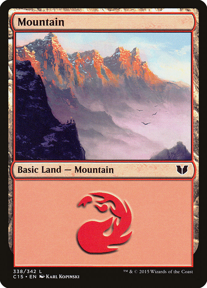 Magic | Mountain (338) [Commander 2015] | The Nerd Merchant